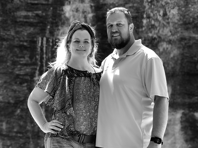 Aaron and Misty B-W